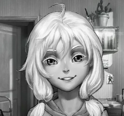😃 Стикер «Виртуальная новелла "Зайчик"» для Telegram