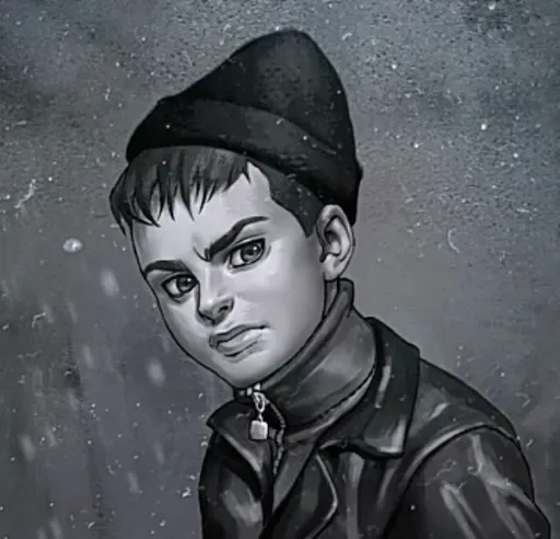 🤨 Стикер «Виртуальная новелла "Зайчик"» для Telegram
