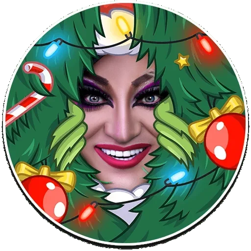 🎄 Стикер «Zaza Napoli» для Telegram