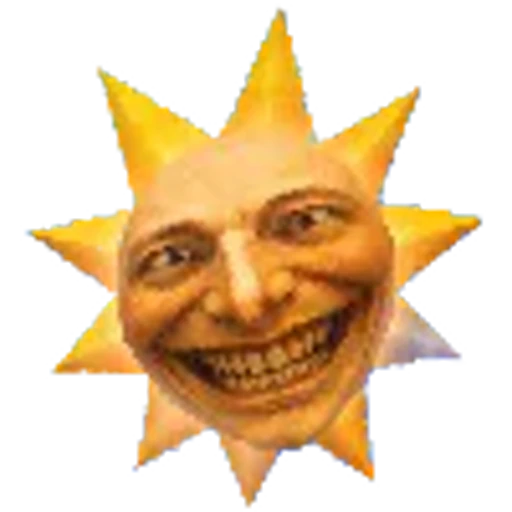 🌞 Эмодзи «Зазеркалье» для Telegram