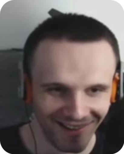 😅 Стикер «JustV Dark Soliger» для Telegram