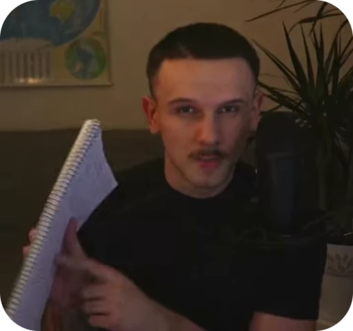🌟 Стикер «JustV Dark Soliger» для Telegram