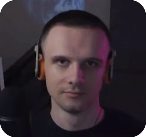 😐 Стикер «JustV Dark Soliger» для Telegram