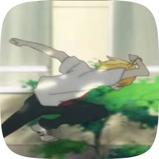 🏃 Стикер «Doukyuusei» для Telegram
