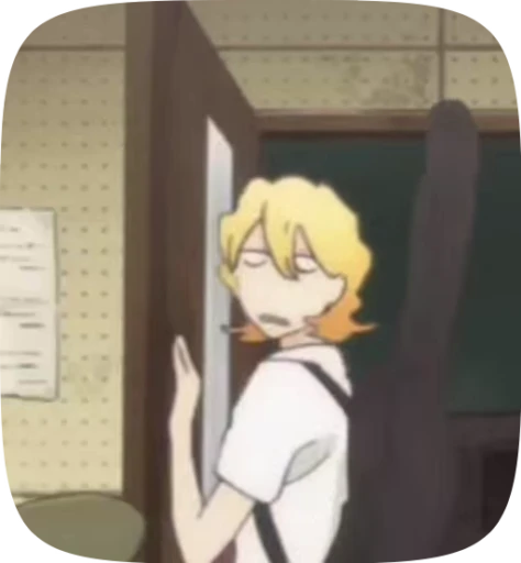 ☠️ Стикер «Doukyuusei» для Telegram
