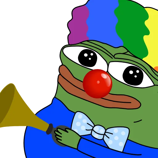 🤡 Стикер «Pepe animated» для Telegram
