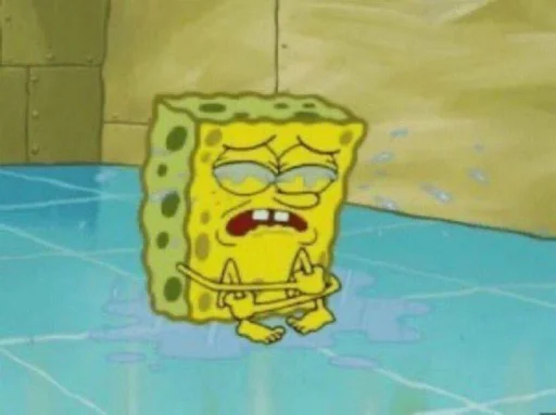 😓 Стикер «Spongebob» для Telegram