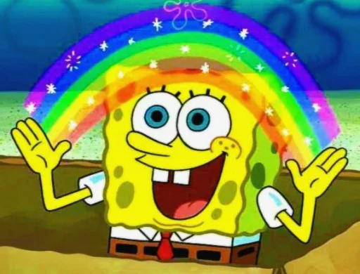 😃 Стикер «Spongebob» для Telegram
