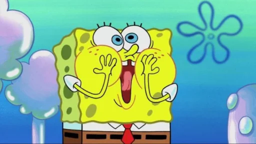 😮 Стикер «Spongebob» для Telegram