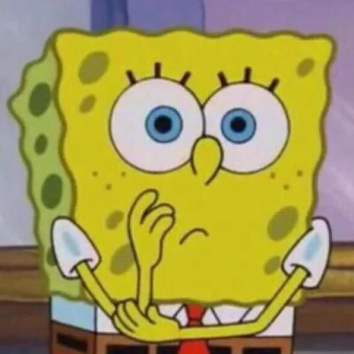 😕 Стикер «Spongebob» для Telegram