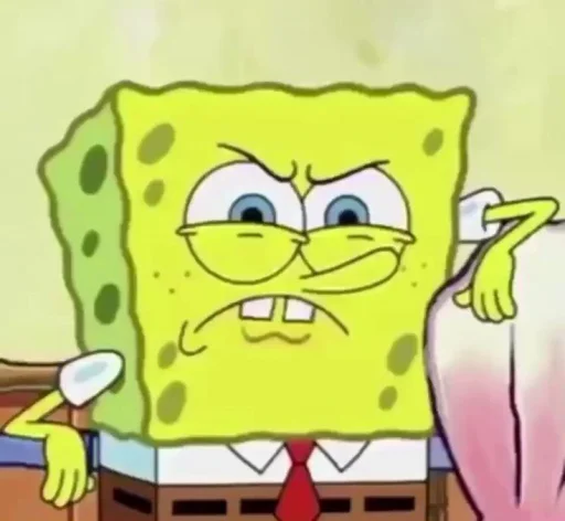 😡 Стикер «Spongebob» для Telegram