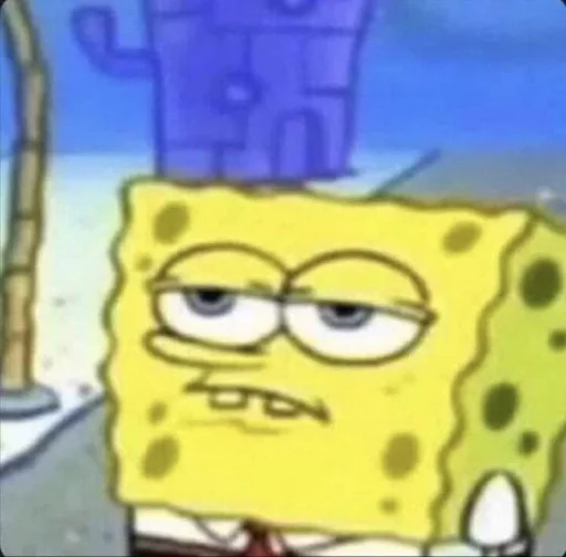 😑 Стикер «Spongebob» для Telegram