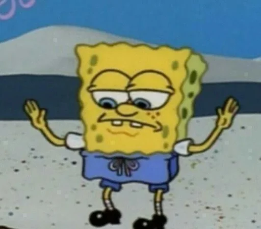 😐 Стикер «Spongebob» для Telegram