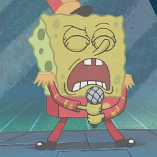 🎤 Стикер «Spongebob» для Telegram