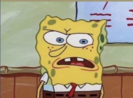 🥴 Стикер «Spongebob» для Telegram