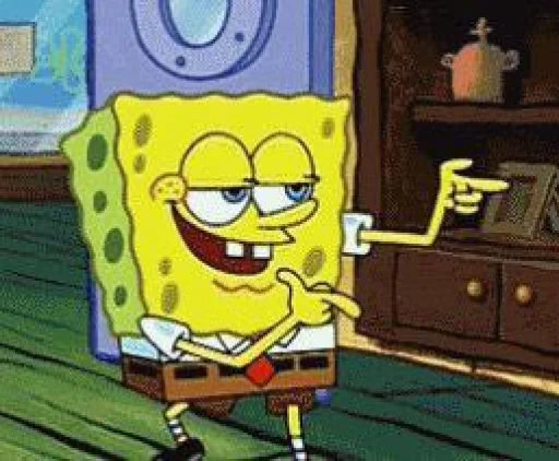 😉 Стикер «Spongebob» для Telegram
