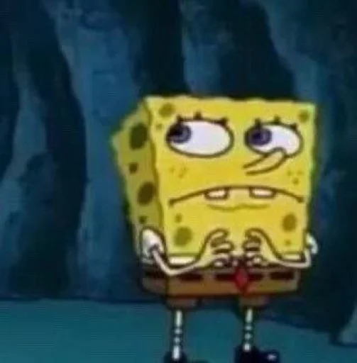 😕 Стикер «Spongebob» для Telegram
