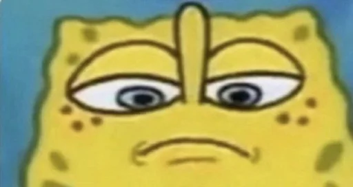 😑 Стикер «Spongebob» для Telegram