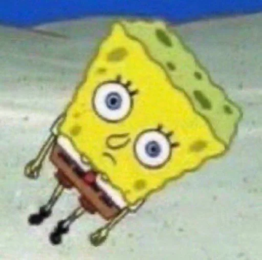 Стикерпак Spongebob для Telegram