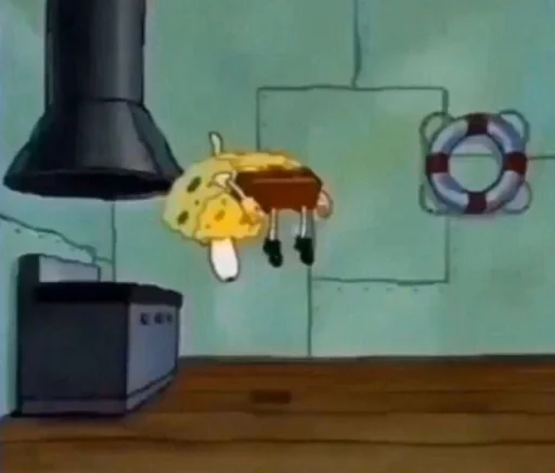 😣 Стикер «Spongebob» для Telegram