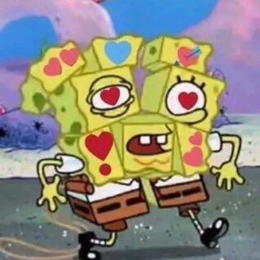 ❤️ Стикер «Spongebob» для Telegram