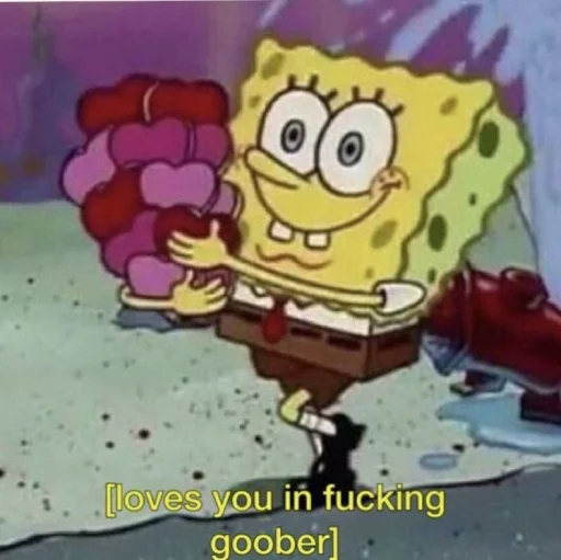 ❤️ Стикер «Spongebob» для Telegram