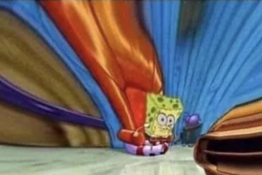 😐 Стикер «Spongebob» для Telegram