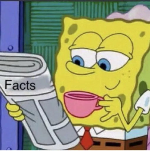 ✅ Стикер «Spongebob» для Telegram