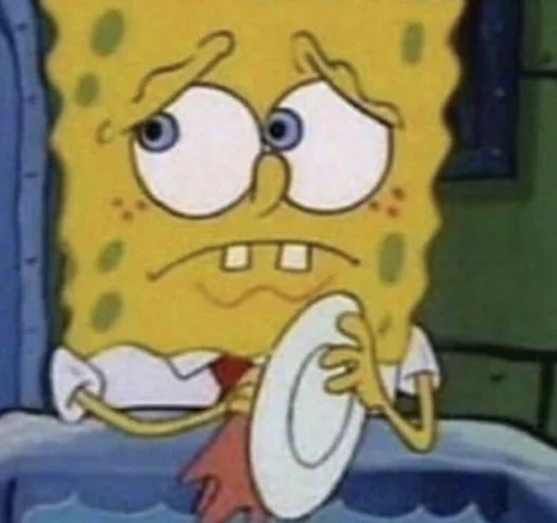 😞 Стикер «Spongebob» для Telegram