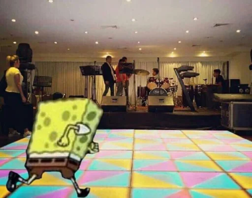 🎧 Стикер «Spongebob» для Telegram
