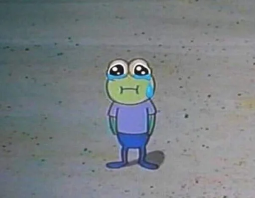 😢 Стикер «Spongebob» для Telegram