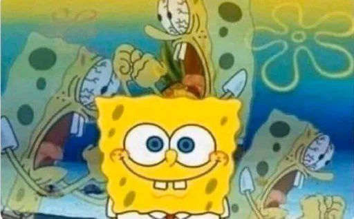 😞 Стикер «Spongebob» для Telegram