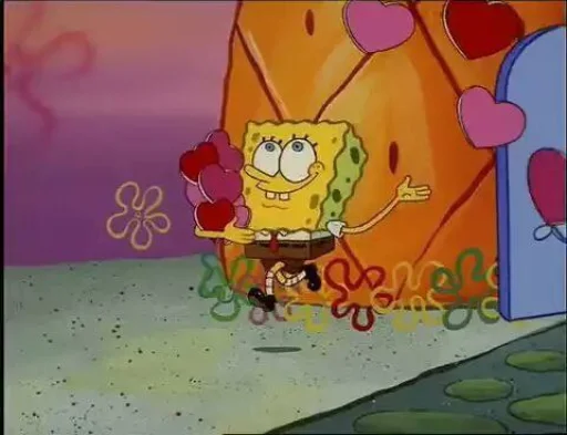 😊 Стикер «Spongebob» для Telegram