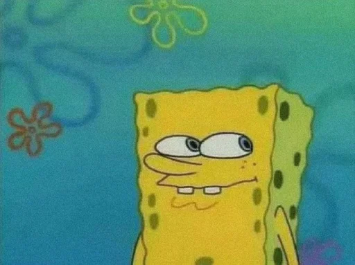 🤨 Стикер «Spongebob» для Telegram