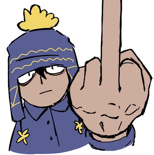 🖕 Стикер «South Park» для Telegram