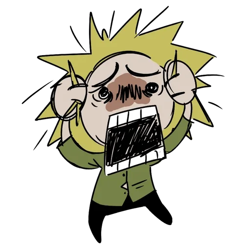 😨 Стикер «South Park» для Telegram