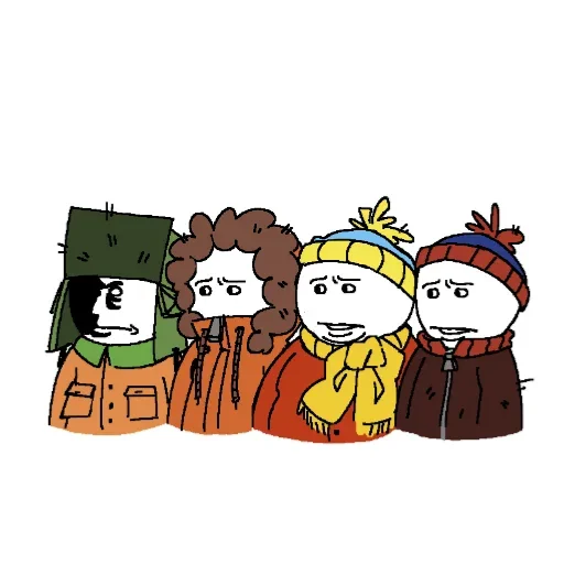 😶 Стикер «South Park» для Telegram
