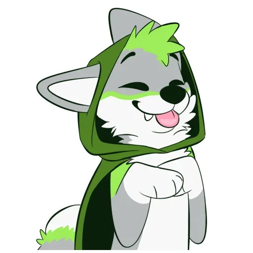 Стикерпак Green для Telegram