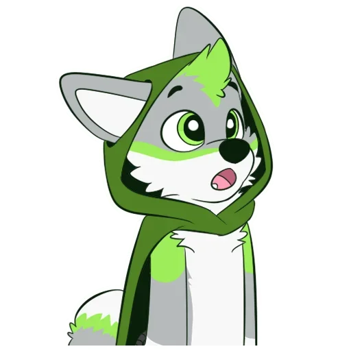 😌 Стикер «Green» для Telegram