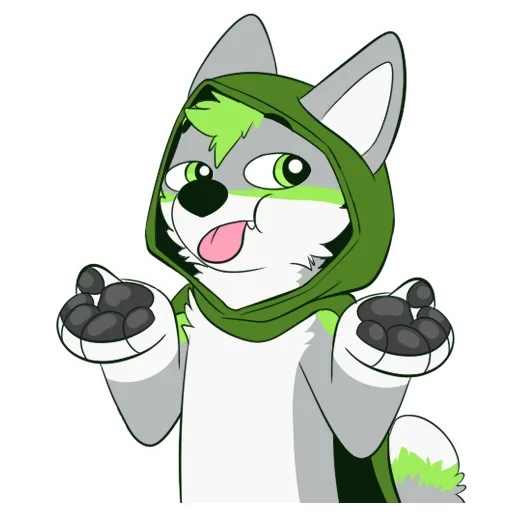 😚 Стикер «Green» для Telegram