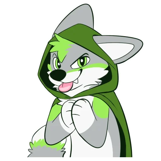 🤪 Стикер «Green» для Telegram