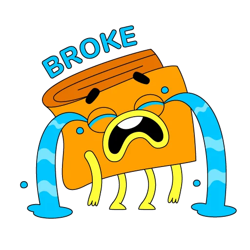 😭 Стикер «bank – Zelf talks money» для Telegram