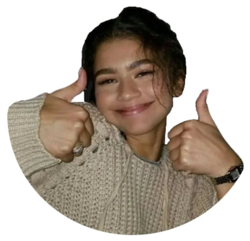 👍 Стикер «Zendaya» для Telegram