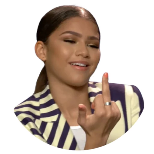 🖕 Стикер «Zendaya» для Telegram