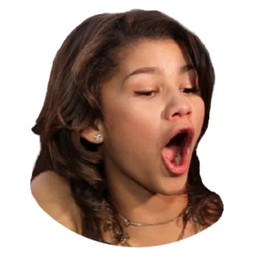 😲 Стикер «Zendaya» для Telegram