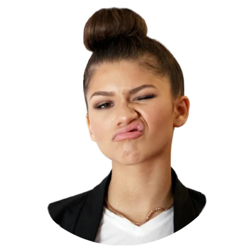 🤨 Стикер «Zendaya» для Telegram