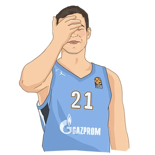 🤦‍♂️ Стикер «Зенит» для Telegram