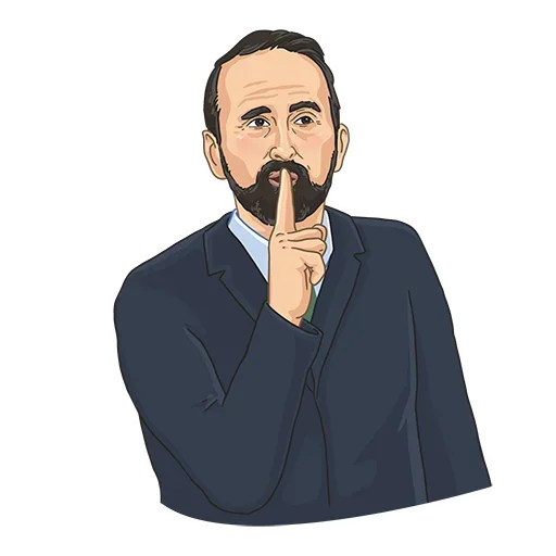 🤫 Стикер «Зенит» для Telegram