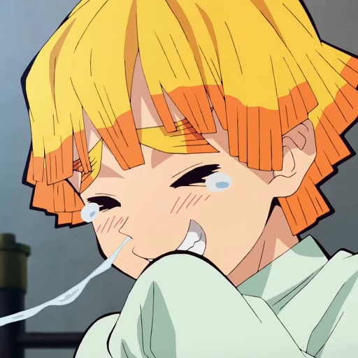 ⚡️ Стикер «Zenitsu Agatsuma» для Telegram