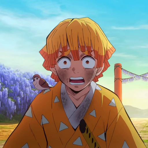 ⚡️ Стикер «Zenitsu Agatsuma» для Telegram